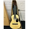 Image 2 : NOVA Model 3601 Acoustic Guitar with Case, Boxed