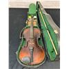 Image 1 : Vintage Violin with Bow, Strings, Extra Bridges, etc (mold / damaged)