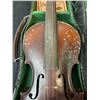 Image 2 : Vintage Violin with Bow, Strings, Extra Bridges, etc (mold / damaged)