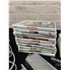 Image 4 : Nintendo Wii Console Bundle System, 20 Games, 3 Controllers, 2 Nunchuks, Cables, etc