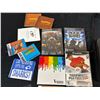 Image 3 : Lot of Assorted Video Games and Accessories DS, PS2, Game Boy, Booklets