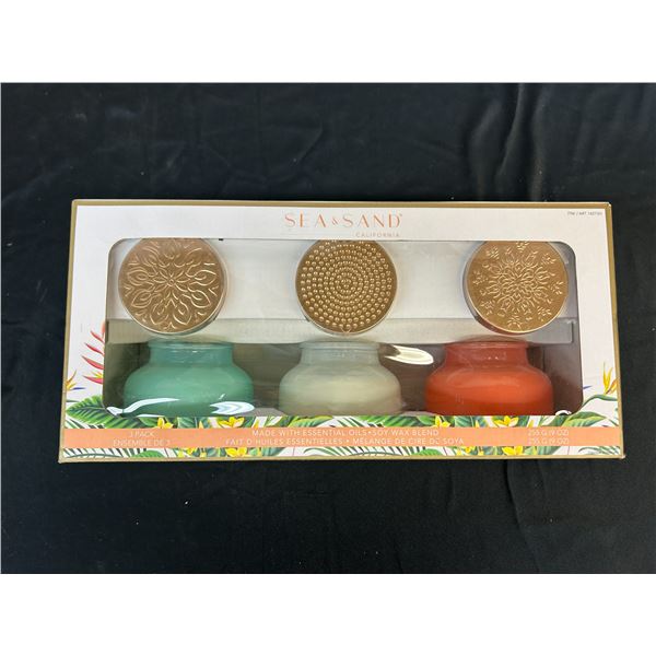 Sea Sand California Essential Oils Candles NEW