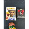 Image 2 : Lot of 3 LEGO Batman Robin Clock, Funko Pop #11 Hulk Hogan, Mickey Mouse