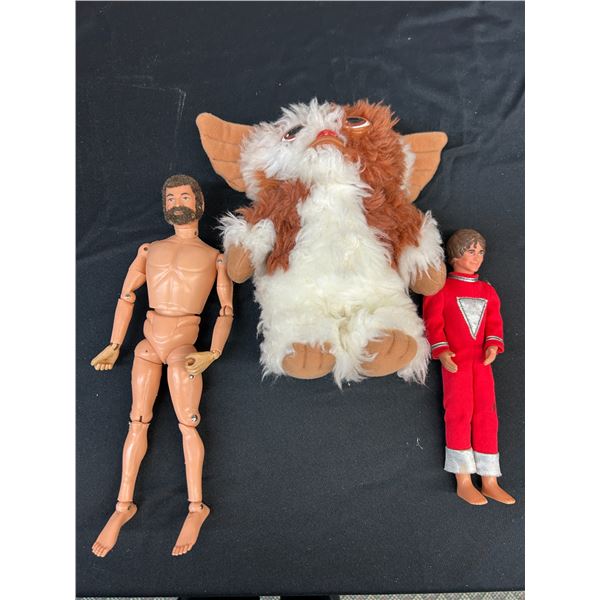 Lot of Vintage Dolls GI Joe Mork from Ork Plush Gizmo Gremlins