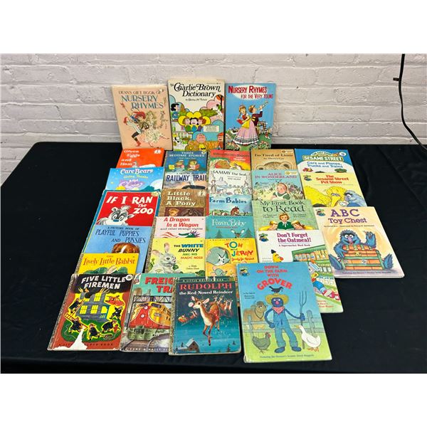 Lot of 29 Childrens Vintage Books
