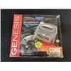 Image 1 : 1993 Sega Genesis Model 2 Console The Core System MK-1631 3RD PARTY AV CABLE with Games. Works.