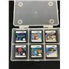 Image 1 : Nintendo DS Six game lot Mario 64 Spyro Rayman Speedracer Mario Hoops Tetris DS
