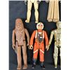 Image 2 : Original Vintage Star Wars Action Figures lot of 7 1970s ft. Darth Vader C3P0 Obi Wan Chewbacca