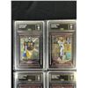 Image 2 : NFL Football 5 Card Graded GMA 10 Lot Bowman Chrome Xfractor /250 Dallas Clark Matt Forte Carson Pal