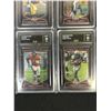 Image 3 : NFL Football 5 Card Graded GMA 10 Lot Bowman Chrome Xfractor /250 Dallas Clark Matt Forte Carson Pal