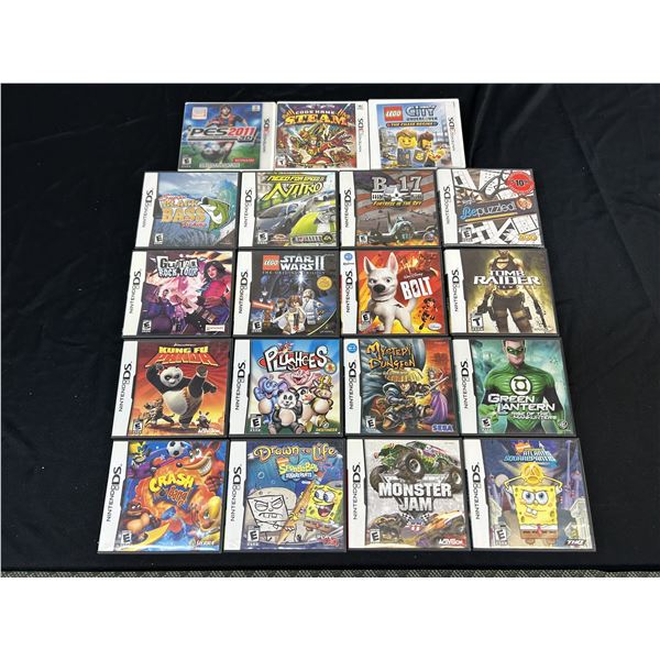 Lot of 19 Nintendo DS and 3DS Games