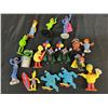 Image 1 : Vintage PVC Sesame Street Figures