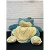 Image 1 : LARGE Pokemon Snorlax Bean Bag Plush *used
