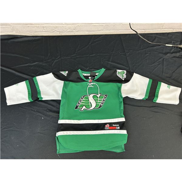 CFL Saskatchewan Roughriders Size S Kids Jersey
