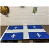 Image 1 : 3ft x 6ft Quebec Provincial Flag