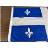 Image 2 : 3ft x 6ft Quebec Provincial Flag