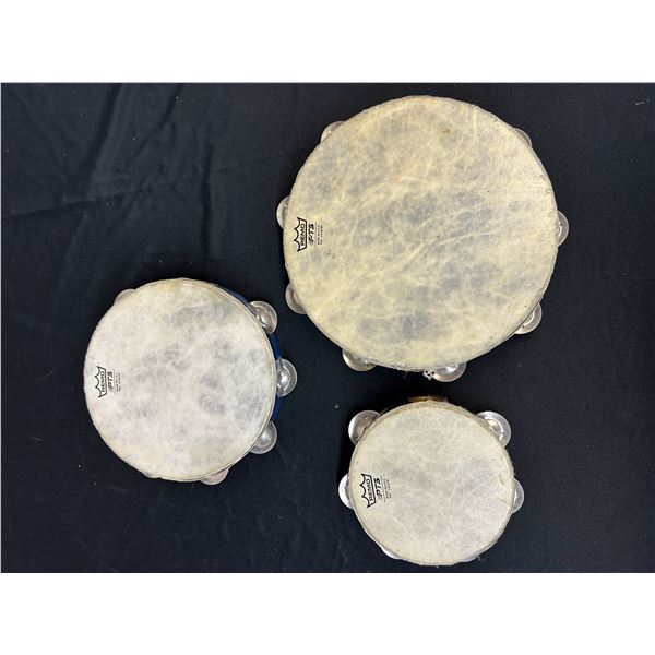 Set of 3 Tambourines