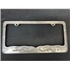 Image 2 : Metal Flame Detail License Plate Frame