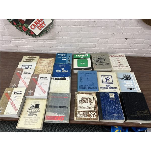 Lot of 20 Autobody Automotive Workshop Manuals
