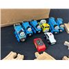 Image 3 : Box of Thomas The Tank Engine Wooden Tracks, Carts, Pieces