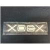 Image 2 : XBOX Plastic Store Display Sign 6" x 19" (damaged edge)