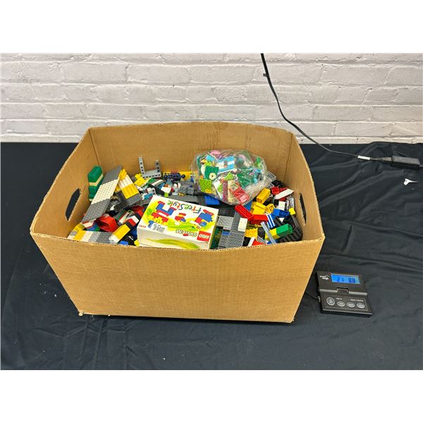 21LBS of Assorted LEGO Bricks, Parts Pieces