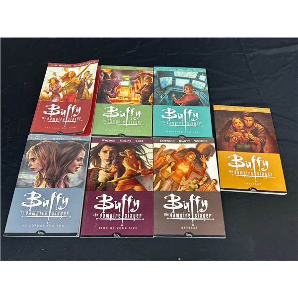 Lot of 7 Trade Paperback Graphic Novels Buffy The Vampire Slayer