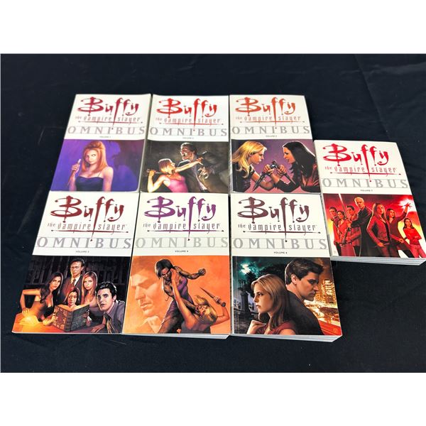Lot of 7 Buffy The Vampire Slayer Omnibus Trade Paperback Graphic Novels