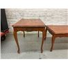 Image 2 : Vintage Wooden Coffee Table and Side Table Set