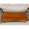 Image 4 : Vintage Wooden Coffee Table and Side Table Set