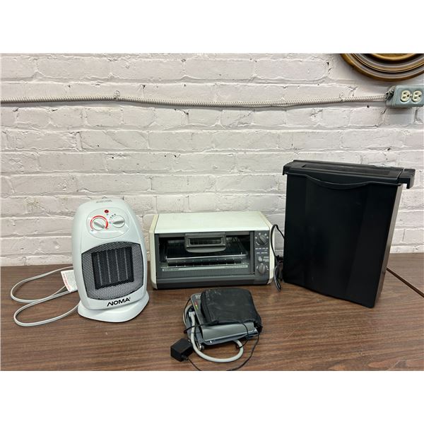 Space Heater, Paper Shredder, Toaster Oven, Etc
