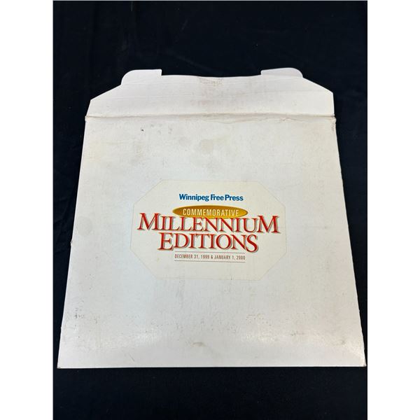 Millennium Editions Winnipeg Free Press Newspaper Set