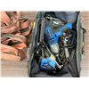 Image 2 : Straps and Tool Bag with Hand Tools / Power Tools inside