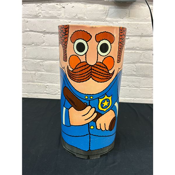 Vintage Cheinco Metal Trash Can