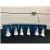 Image 1 : Lot of 6 Royal Doulton "Jessica" and "Morning Walk" Porcelain Figurines w boxes