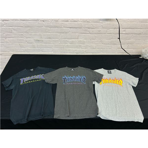Lot of 3 Thrasher Magazine T-Shirts Size S