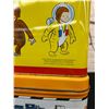 Image 4 : Lot of 2 Vintage Tin Containers Curious George and Tonka Toys 9" x 13" x 7"