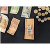 Image 2 : Lot of Foreign Money Paper and Coins India England Philippines Etc