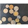Image 9 : Lot of Foreign Money Paper and Coins India England Philippines Etc