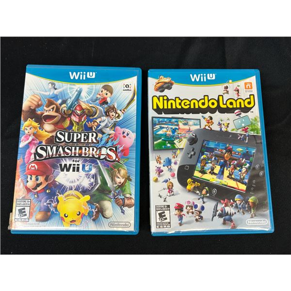 Nintendo Wii U Nintendo Land and Super Smash Bros Wii U Games