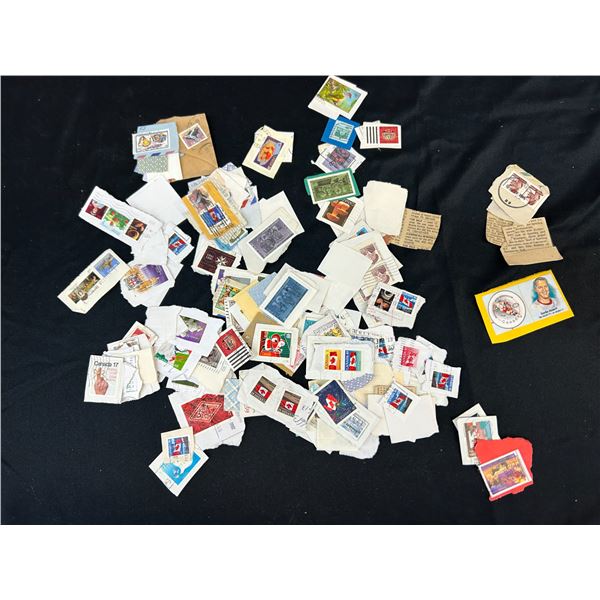 Lot of Vintage Canadian Used Stamps