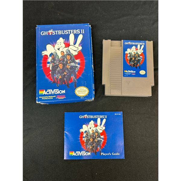 Ghostbusters NES Nintendo Game w Box and Manual