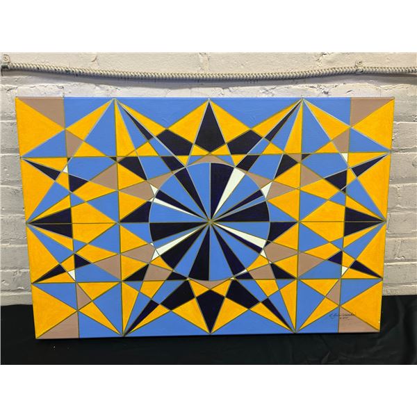 "Cubic Zirconia" Lillian Austin Original Canvas Painting