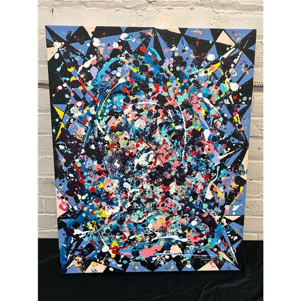 "Where God Is" Lillian Austin Original Canvas Painting