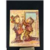 Image 4 : 3 Vintage Lithograph 8x19 Boy w Dog, Kids and Girl Pastel Color, Fun w Numbers 1951 Card Game