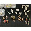 Image 6 : Lot of Assorted Pewter Miniatures DND Tabletop Ral Partha, Knights, Mounts, Titans, Etc