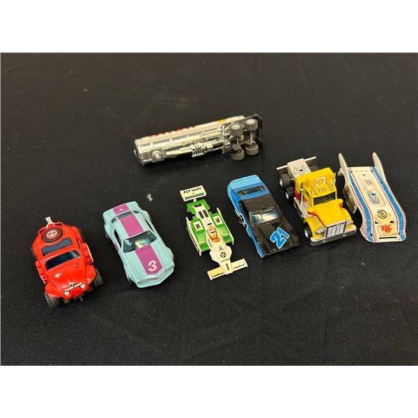 Lot of 6 Vintage Slot Cars