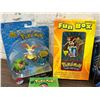 Image 3 : Lot of Assorted Pokemon Collectibles Tin, Plush, Tokens, Figurines, etc