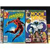 Image 2 : Lot of 7 Vintage Comic Books Moon Knight #1, The Amazing Spider-Man #375, Man Thing #1, etc