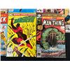 Image 5 : Lot of 7 Vintage Comic Books Moon Knight #1, The Amazing Spider-Man #375, Man Thing #1, etc